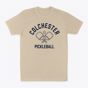 Colchester Illinois Pickleball Classic Dad T-Shirt