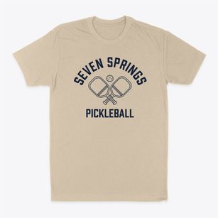 Seven Springs Pennsylvania Pickleball Classic Dad T-Shirt