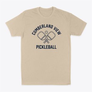 Cumberland View Tennessee Pickleball Classic Dad T-Shirt