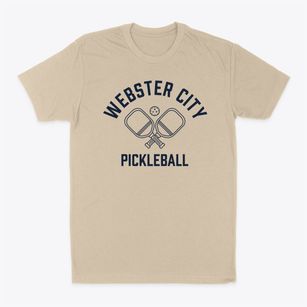 Webster City Iowa Pickleball Classic Dad T-Shirt