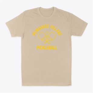 Pewaukee Village Wisconsin Pickleball Classic Dad T-Shirt