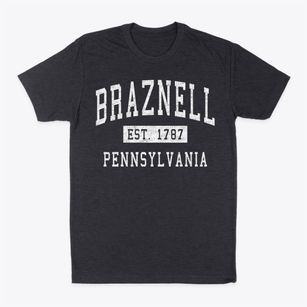 Braznell Pennsylvania Classic Established Classic Dad T-Shirt