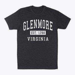 Glenmore Virginia Classic Established Classic Dad T-Shirt