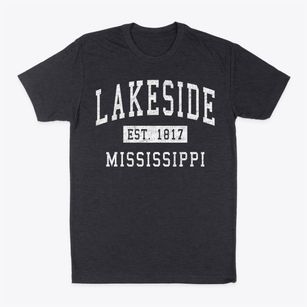 Lakeside Mississippi Classic Established Classic Dad T-Shirt