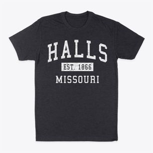 Halls Missouri Classic Established Classic Dad T-Shirt