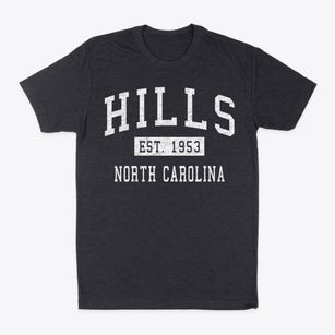 Hills North Carolina Classic Established Classic Dad T-Shirt