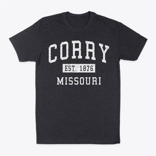 Corry Missouri Classic Established Classic Dad T-Shirt