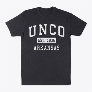 Unco Arkansas Classic Established Classic Dad T-Shirt