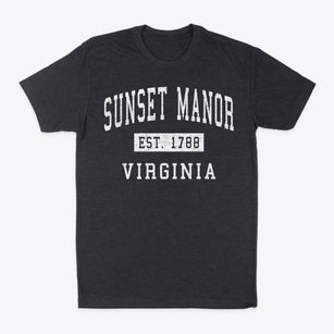 Sunset Manor Virginia Classic Established Classic Dad T-Shirt