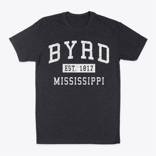 Byrd Mississippi Classic Established Classic Dad T-Shirt