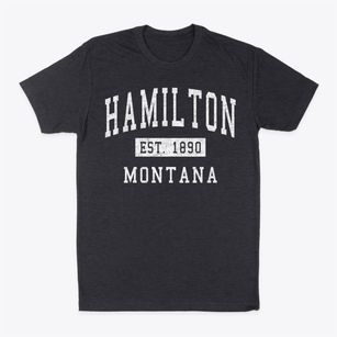 Hamilton Montana Classic Established Classic Dad T-Shirt