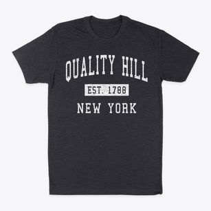 Quality Hill New York Classic Established Classic Dad T-Shirt