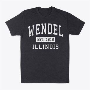 Wendel Illinois Classic Established Classic Dad T-Shirt