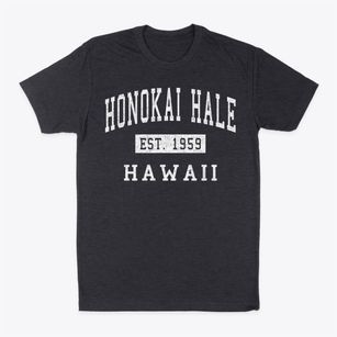 Honokai Hale Hawaii Classic Established Classic Dad T-Shirt