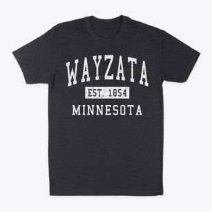 Wayzata Minnesota Classic Established Classic Dad T-Shirt