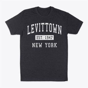 Levittown New York Classic Established Classic Dad T-Shirt