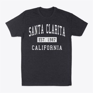Santa Clarita California Classic Established Classic Dad T-Shirt