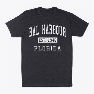 Bal Harbour Florida Classic Established Classic Dad T-Shirt