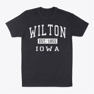 Wilton Iowa Classic Established Classic Dad T-Shirt