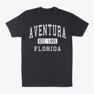 Aventura Florida Classic Established Classic Dad T-Shirt
