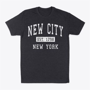 New City New York Classic Established Classic Dad T-Shirt