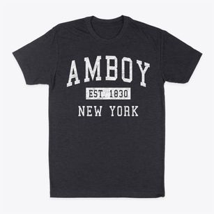 Amboy New York Classic Established Classic Dad T-Shirt