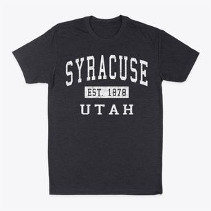 Syracuse Utah Classic Established Classic Dad T-Shirt