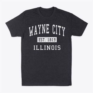 Wayne City Illinois Classic Established Classic Dad T-Shirt