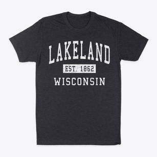 Lakeland Wisconsin Classic Established Classic Dad T-Shirt