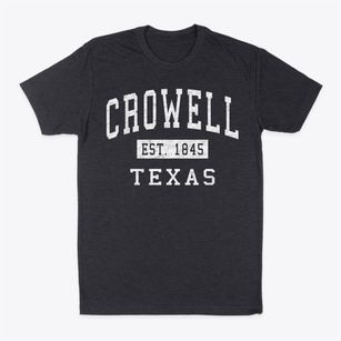 Crowell Texas Classic Established Classic Dad T-Shirt