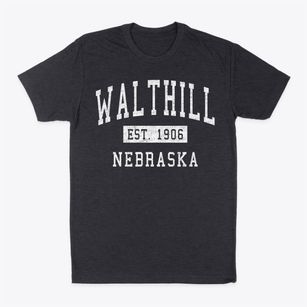 Walthill Nebraska Classic Established Classic Dad T-Shirt