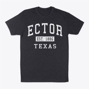 Ector Texas Classic Established Classic Dad T-Shirt
