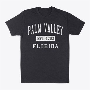 Palm Valley Florida Classic Established Classic Dad T-Shirt