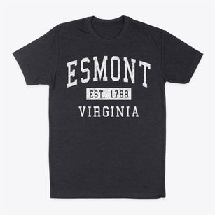 Esmont Virginia Classic Established Classic Dad T-Shirt