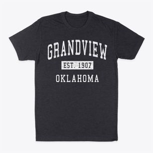 Grandview Oklahoma Classic Established Classic Dad T-Shirt