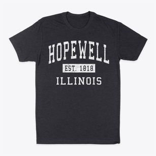 Hopewell Illinois Classic Established Classic Dad T-Shirt