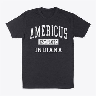 Americus Indiana Classic Established Classic Dad T-Shirt