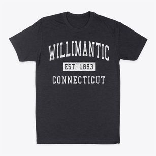 Willimantic Connecticut Classic Established Classic Dad T-Shirt