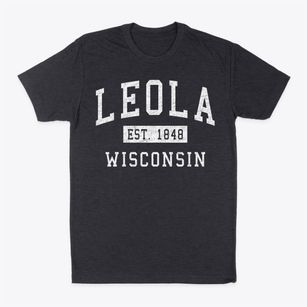 Leola Wisconsin Classic Established Classic Dad T-Shirt