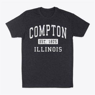 Compton Illinois Classic Established Classic Dad T-Shirt