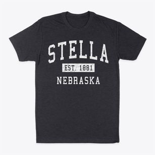 Stella Nebraska Classic Established Classic Dad T-Shirt