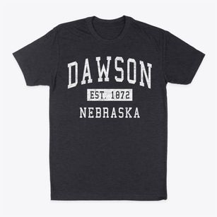 Dawson Nebraska Classic Established Classic Dad T-Shirt