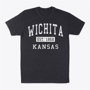 Wichita Kansas Classic Established Classic Dad T-Shirt