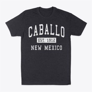 Caballo New Mexico Classic Established Classic Dad T-Shirt