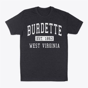 Burdette West Virginia Classic Established Classic Dad T-Shirt