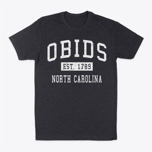 Obids North Carolina Classic Established Classic Dad T-Shirt