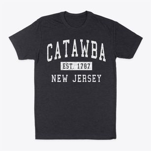 Catawba New Jersey Classic Established Classic Dad T-Shirt