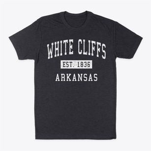 White Cliffs Arkansas Classic Established Classic Dad T-Shirt