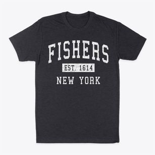 Fishers New York Classic Established Classic Dad T-Shirt