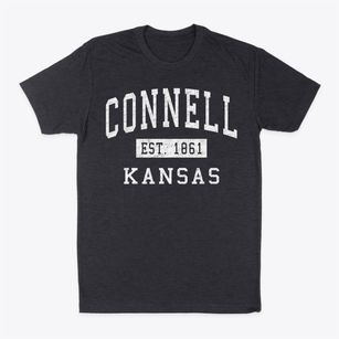 Connell Kansas Classic Established Classic Dad T-Shirt